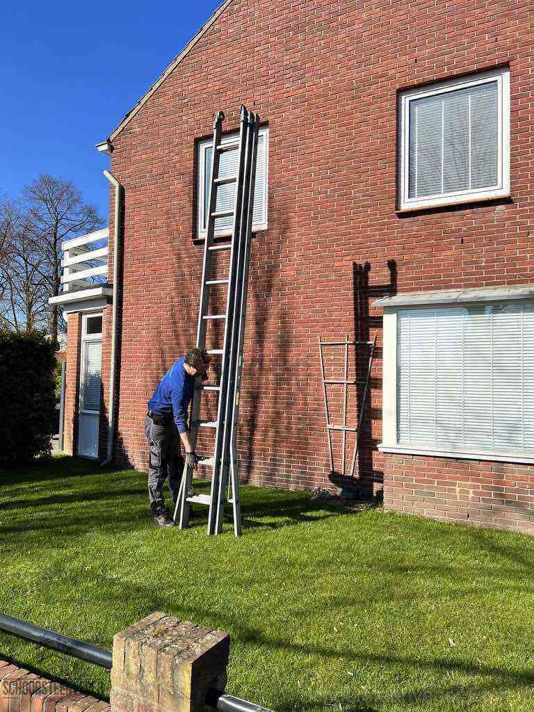 Ermelo schoorsteenveger huis ladder